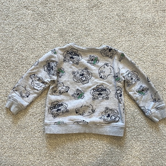 KENZO Kids EUC 4T Toddler Sweatshirt Tiger - Picture 2 of 4